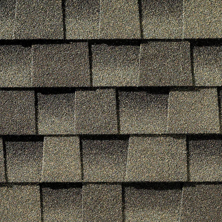 GAF Timberline HDZ Weathered Wood shingle swatch