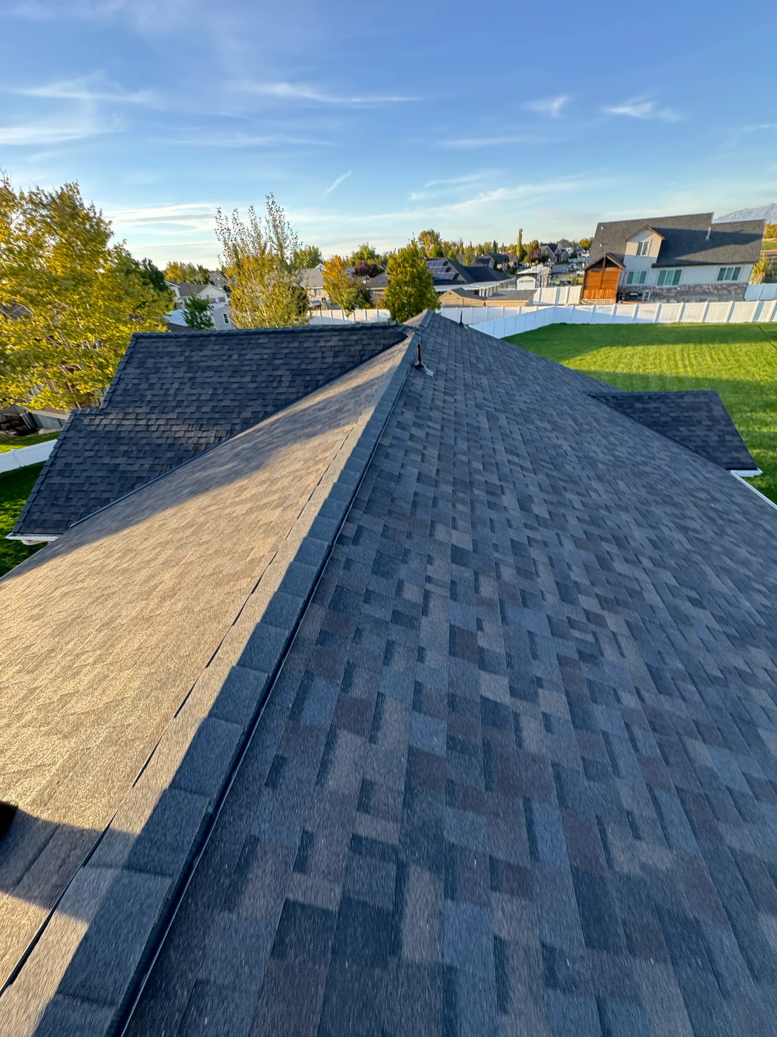 Homer Roofing completed roofing project in Syracuse, Utah