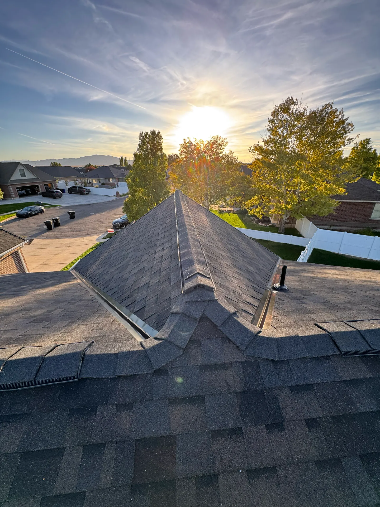 New roof completed by Homer Roofing in Syracuse, Utah