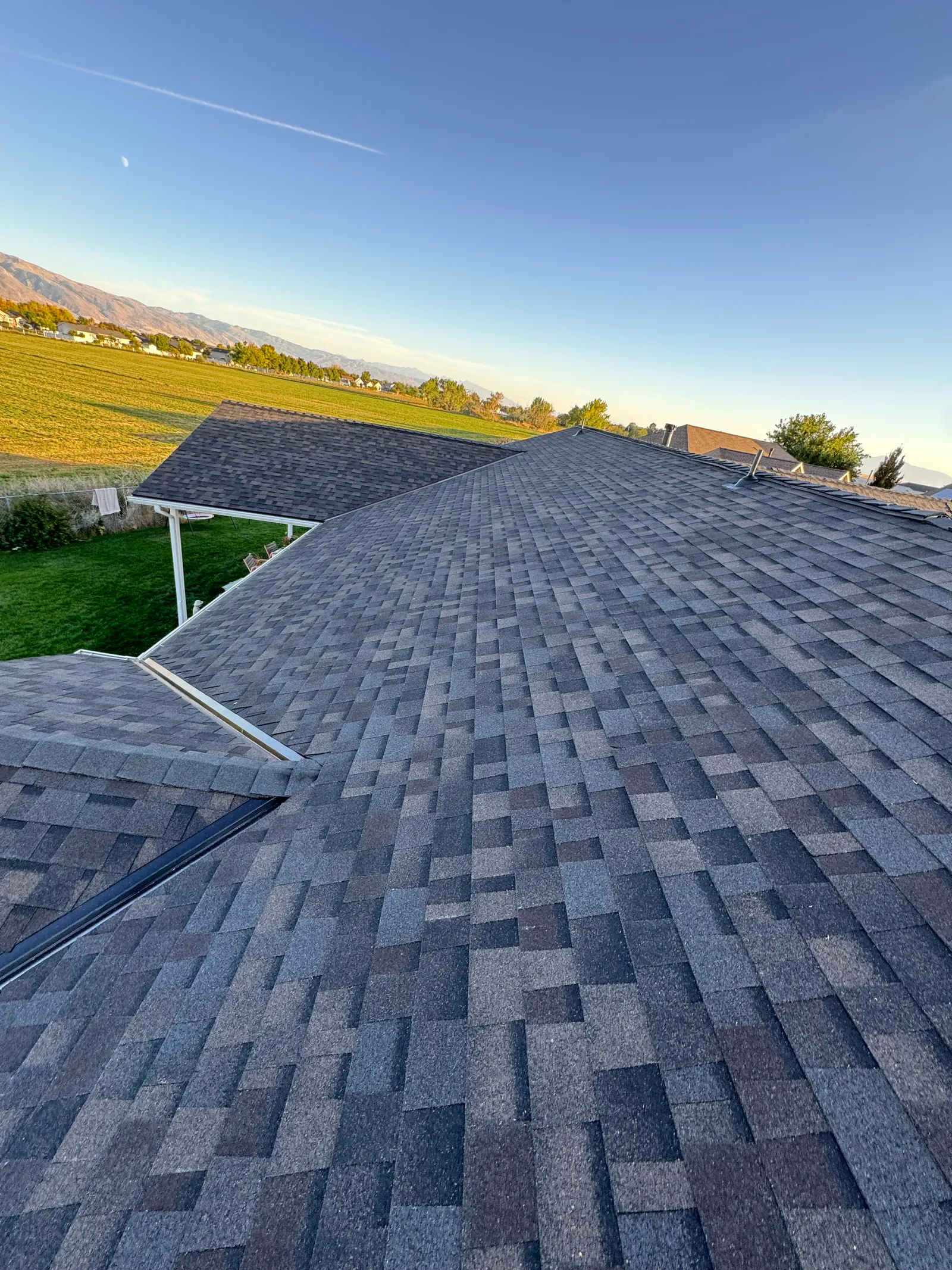 GAF asphalt shingle roof replacement in Syracuse, Utah by Homer Roofing