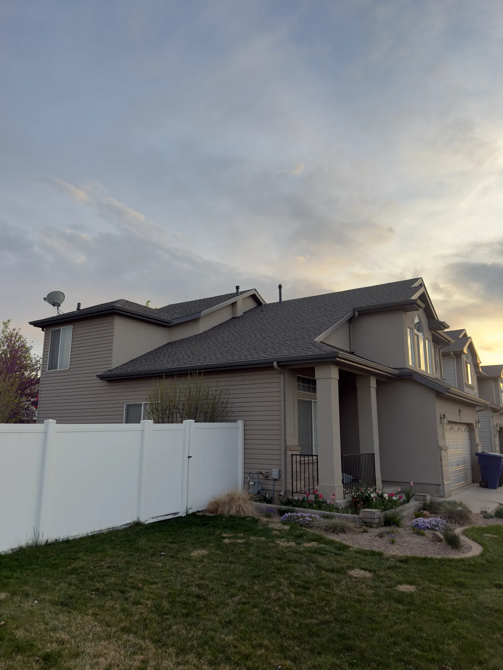 Finished roof installation by Homer Roofing crews in Woods Cross, Utah