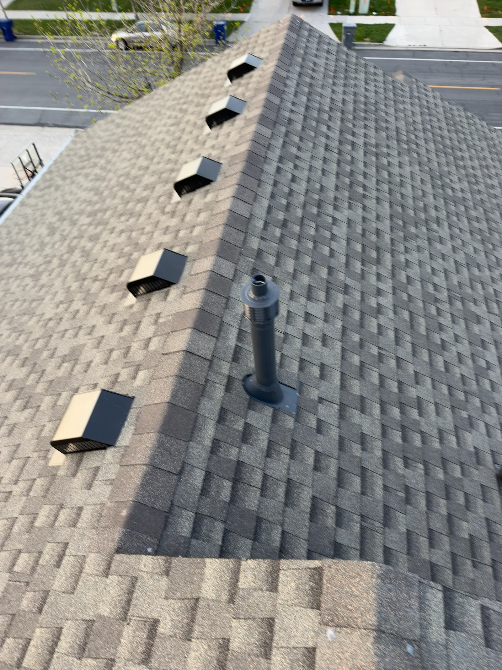 New roof completed by Homer Roofing in Woods Cross, Utah