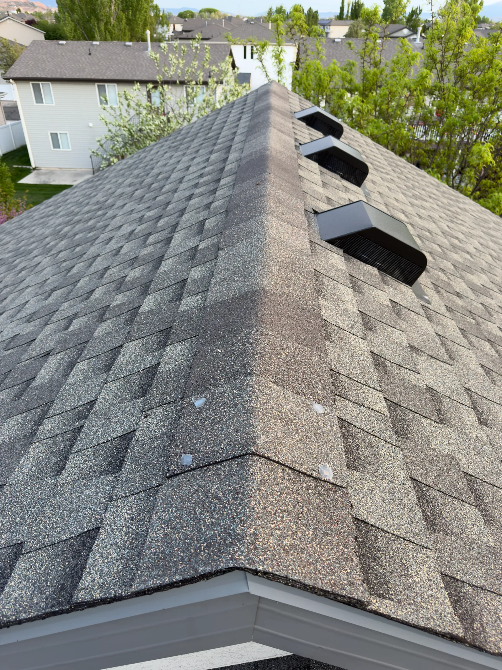New roof completed by Homer Roofing in Woods Cross, Utah