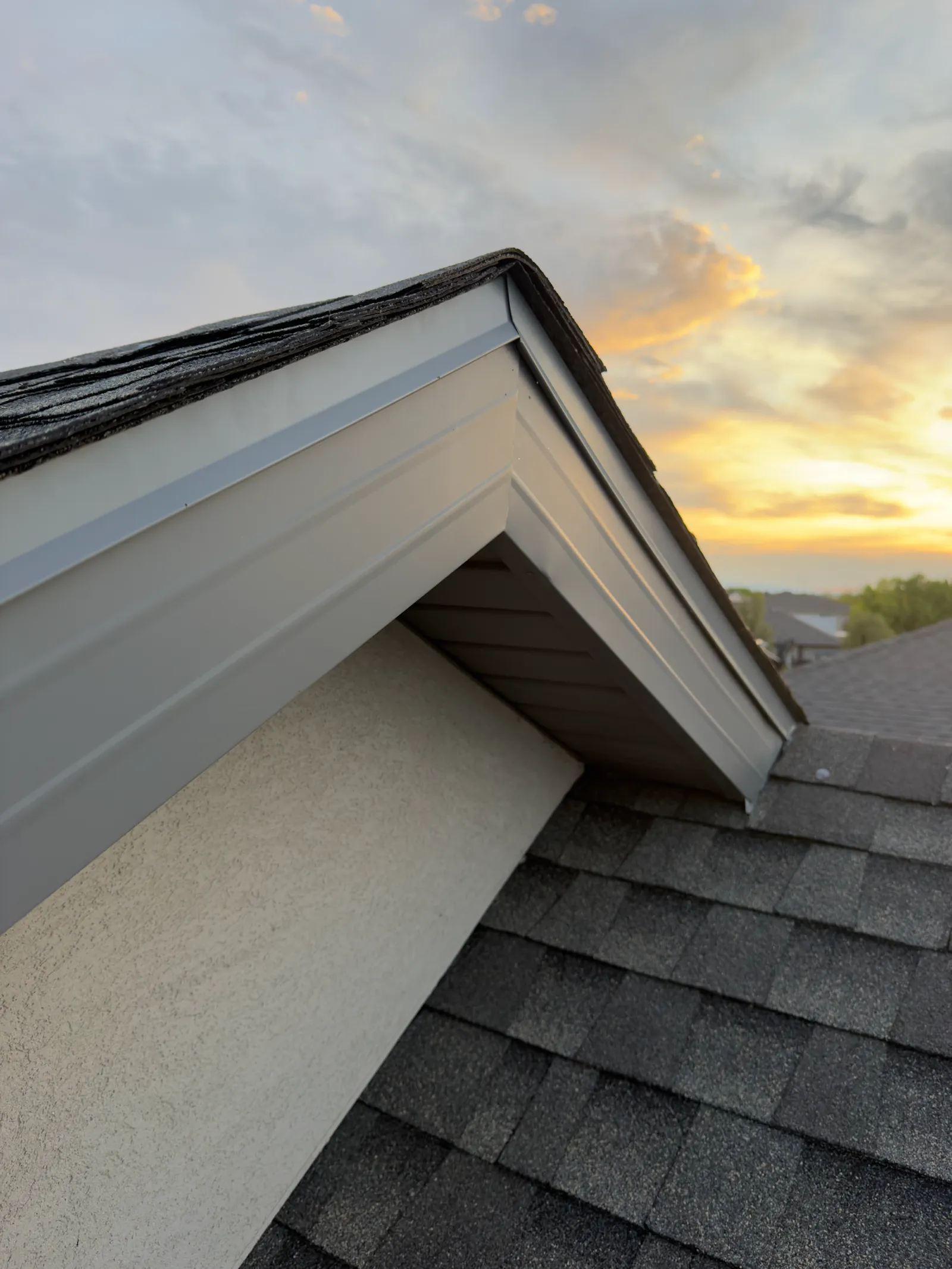 Finished roof installation by Homer Roofing crews in Woods Cross, Utah