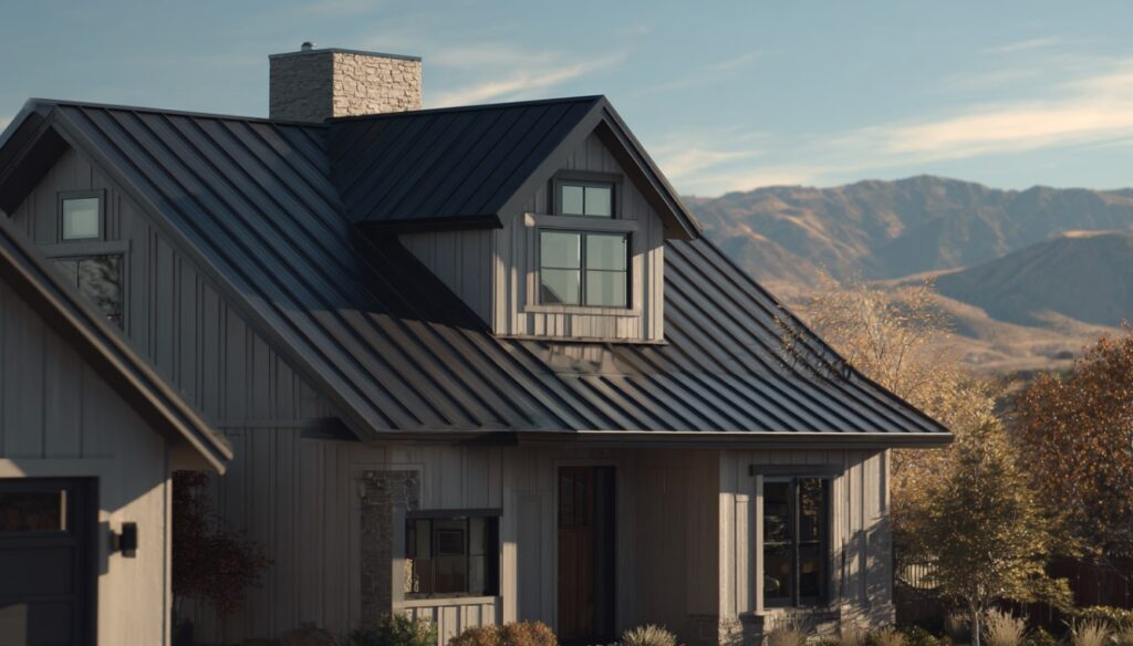 metal roof cost in Logan, UT
