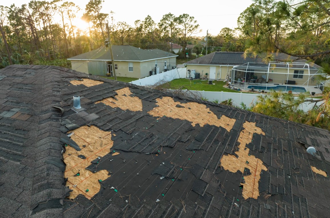 roof repairs after storm in Ogden