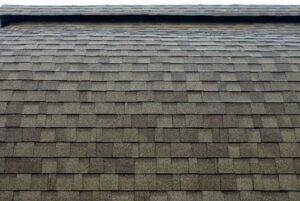 Impact resistant asphalt shingles installed on a residential roof in Logan, UT